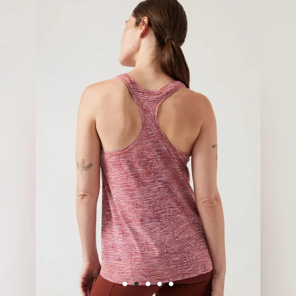 Athleta Ultimate Scoop Tank Top Racerback Actived Mauve Women’s Small 988027 - Picture 2 of 8